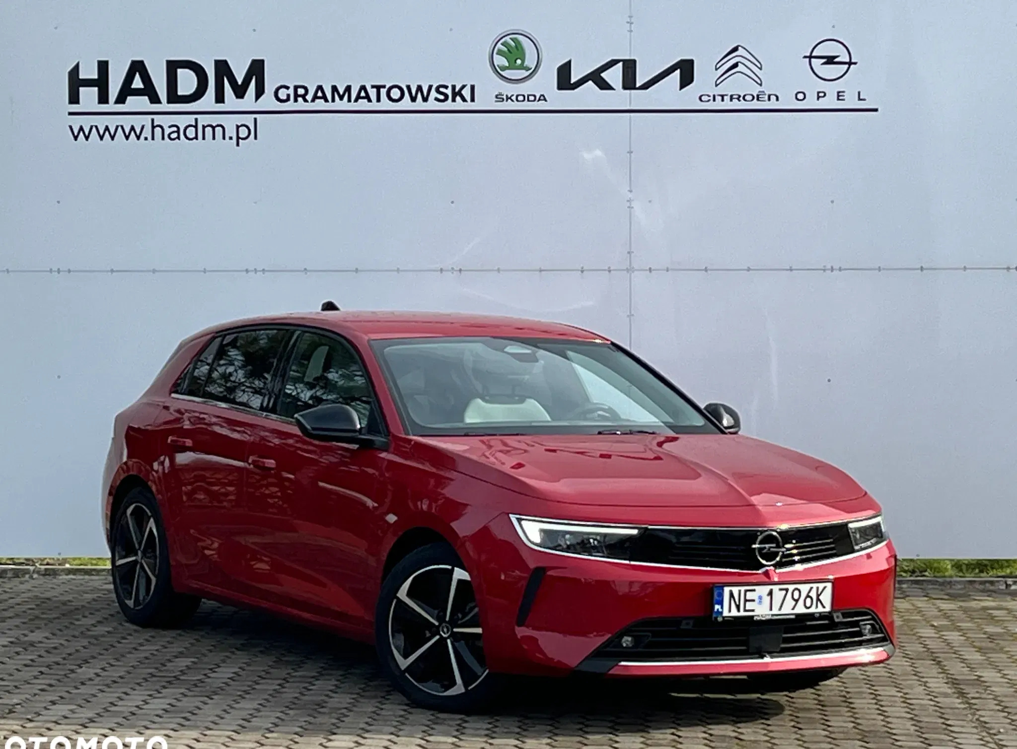 opel Opel Astra cena 109900 przebieg: 14186, rok produkcji 2023 z Żmigród